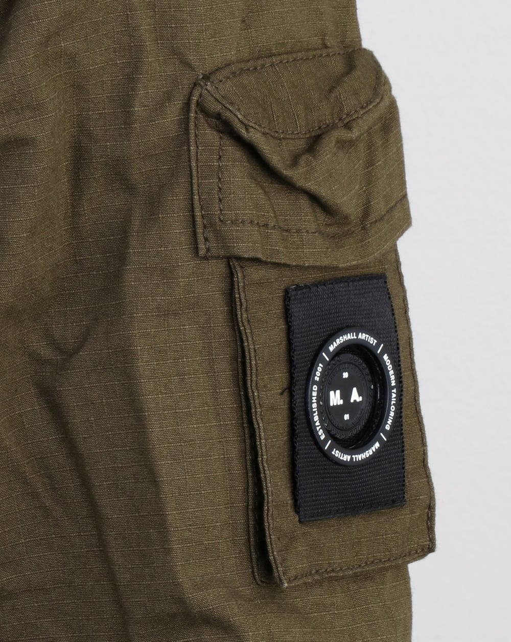 Marshall Artist Ripstop Overshirt Khaki - Image 4