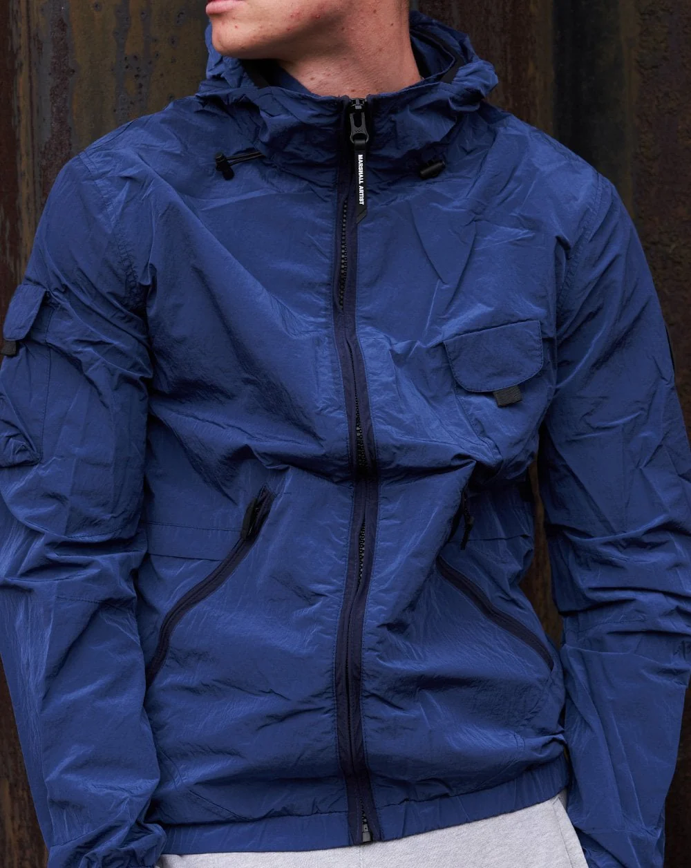 Marshall Artist Scudo Jacket French Navy - Image 4