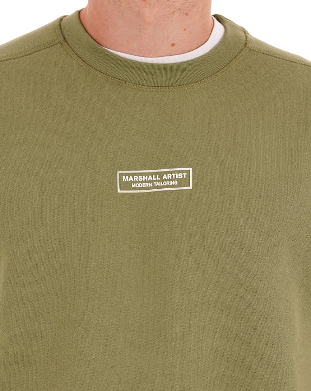 Marshall Artist Siren Crew Sweat Clay Green - Image 2