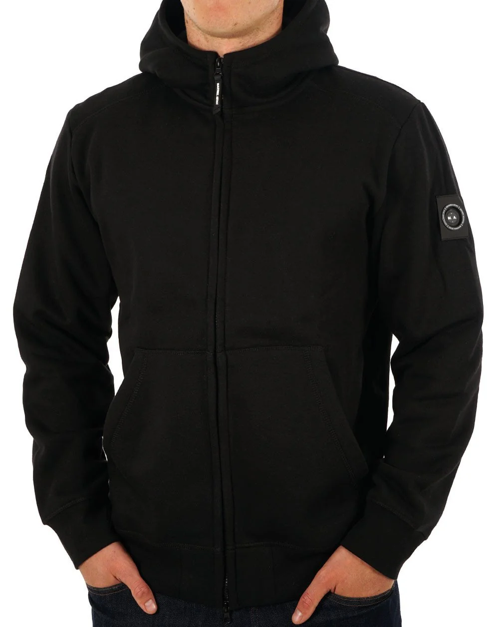 Marshall Artist Siren Full Zip Hoodie Black