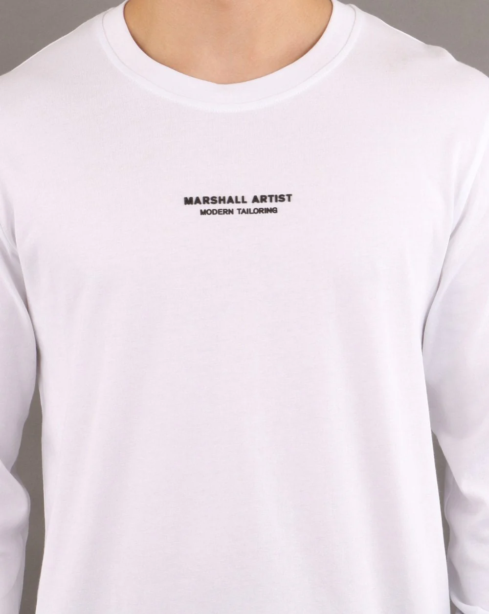 Marshall Artist Siren Long Sleeve T-shirt White - Image 4
