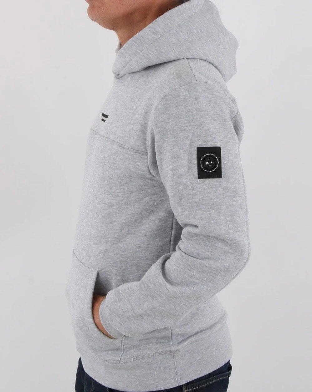Marshall Artist Siren Oth Hoody Grey Marl - Image 2