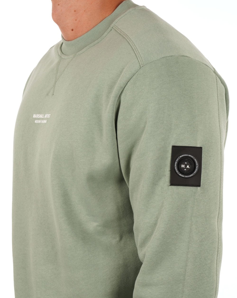 Marshall Artist Siren Sweatshirt Oxide Green - Image 2