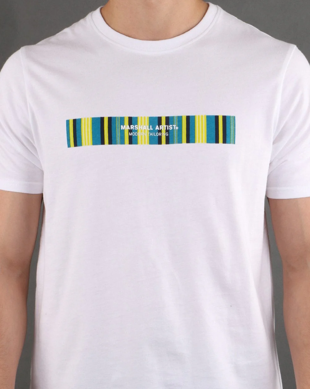 Marshall Artist Vert Fiore T-shirt White - Image 4