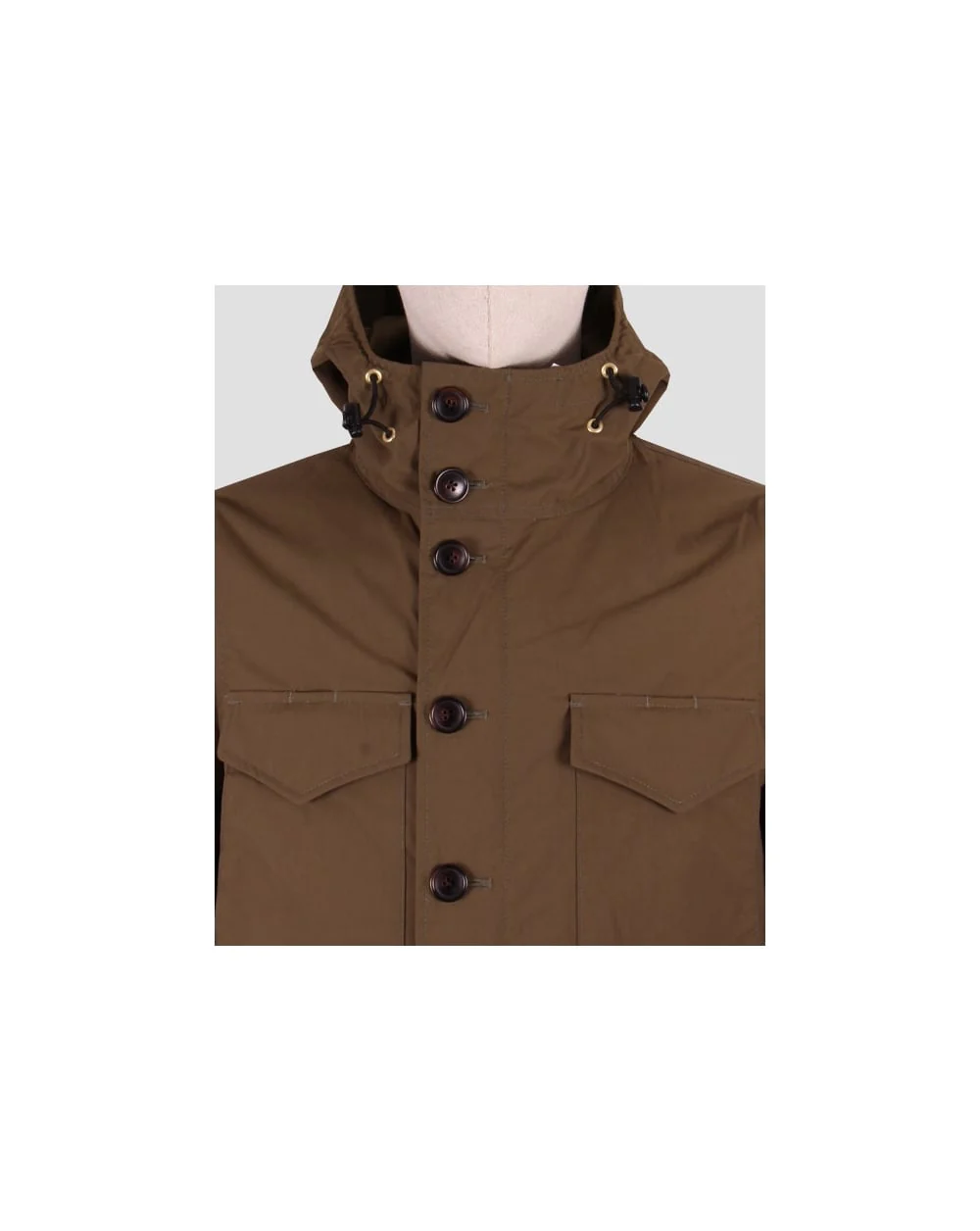Mt Rainier Design Rip-stop Army Coat Olive Green - Image 2
