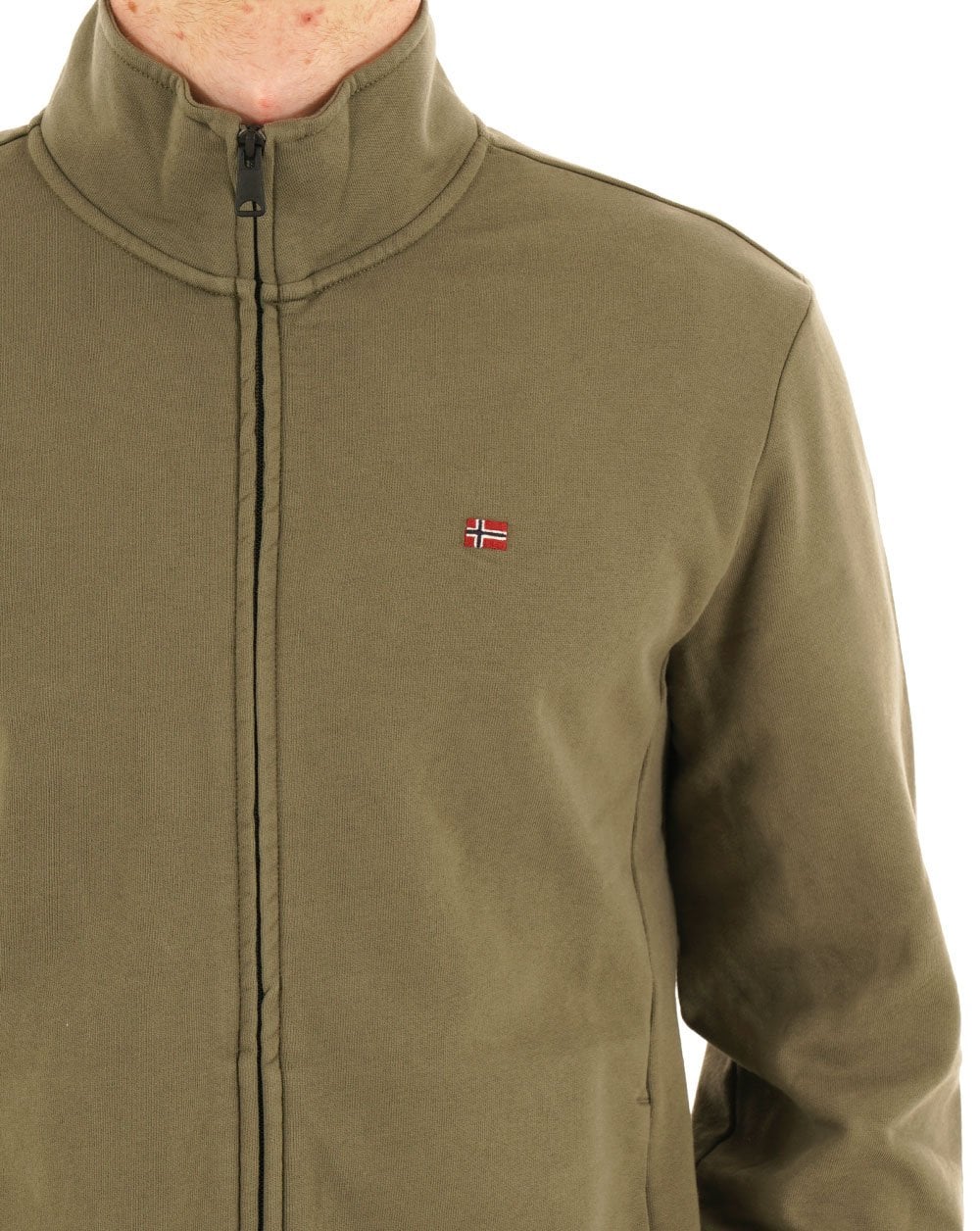 Napapijri Balis Full Zip Sweat Tea Leaf - Image 2