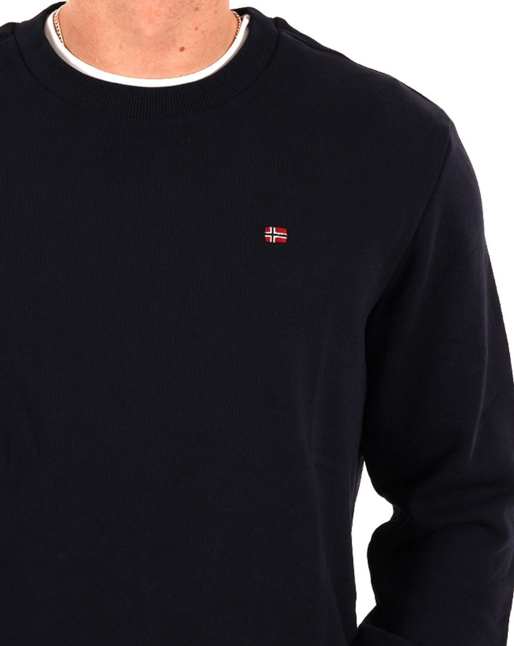 Napapijri Balis Summer Crew Sweatshirt Navy Blue - Image 2