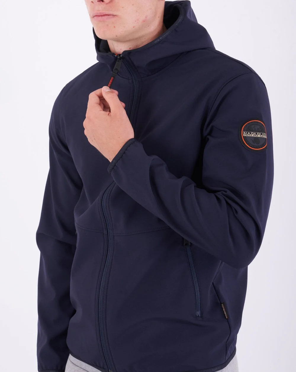 Napapijri Delisle Softshell Jacket Dark Blue - Image 2
