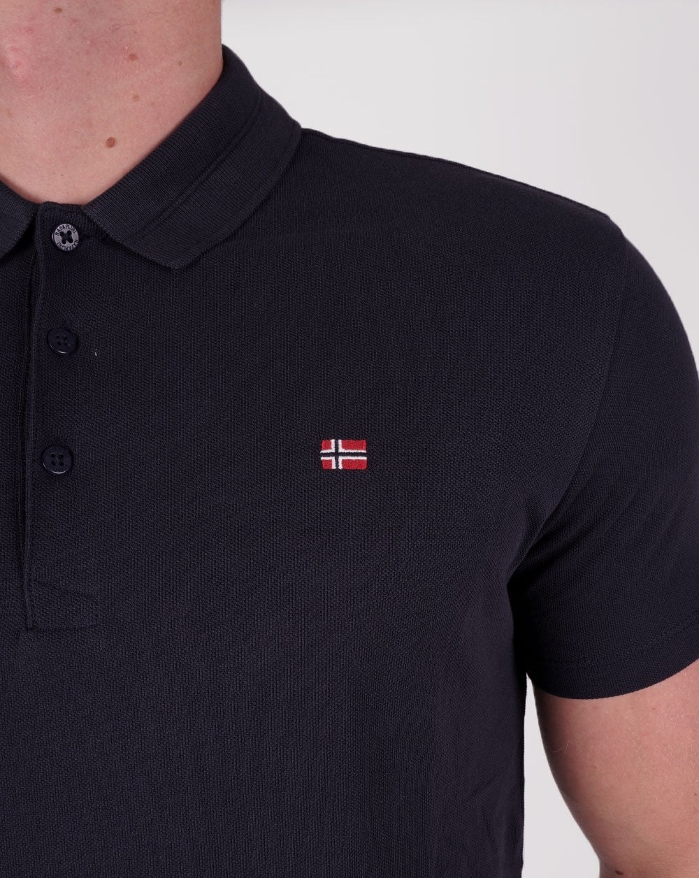 Napapijri Ealis Polo Shirt Navy Blue - Image 2