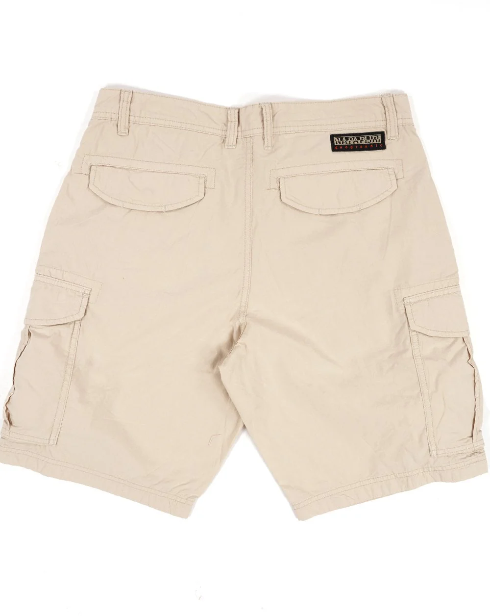 Napapijri Noto 2.0 Bermuda Shorts Beige Silver - Image 2