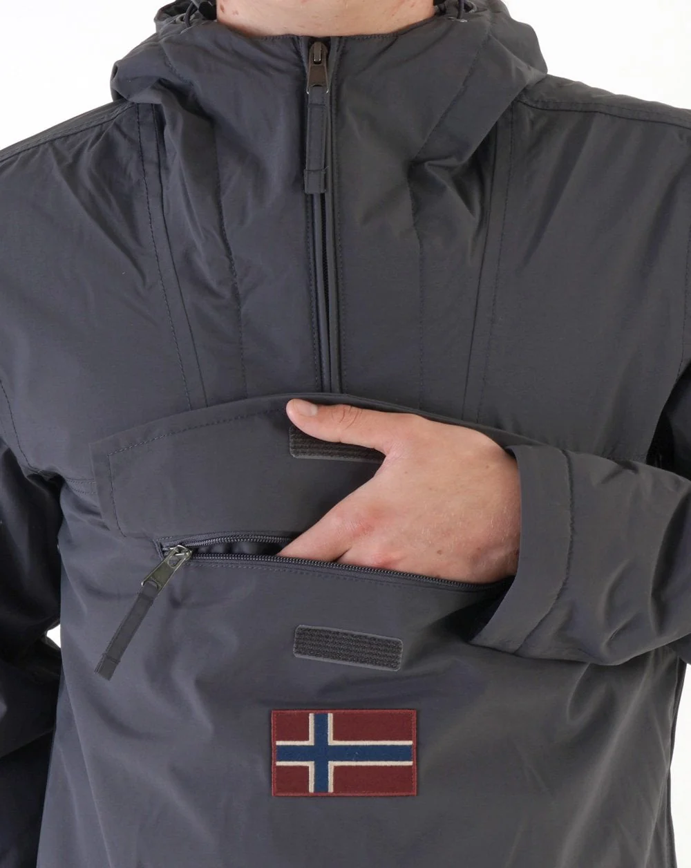 Napapijri Rainforest Winter Jacket Dark Grey - Image 3