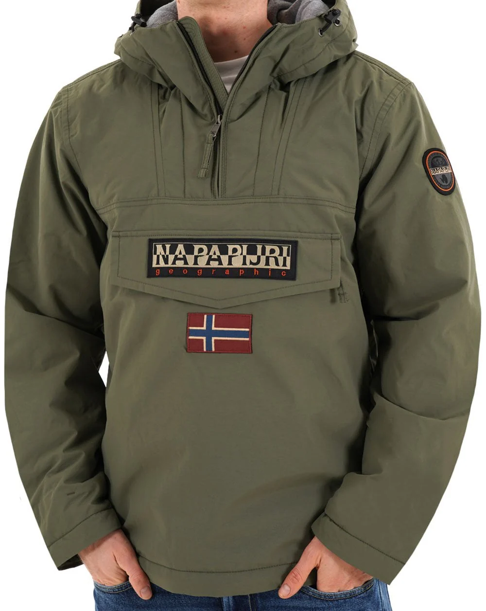 Napapijri Rainforest Winter Jacket Tea Leaf - Image 3