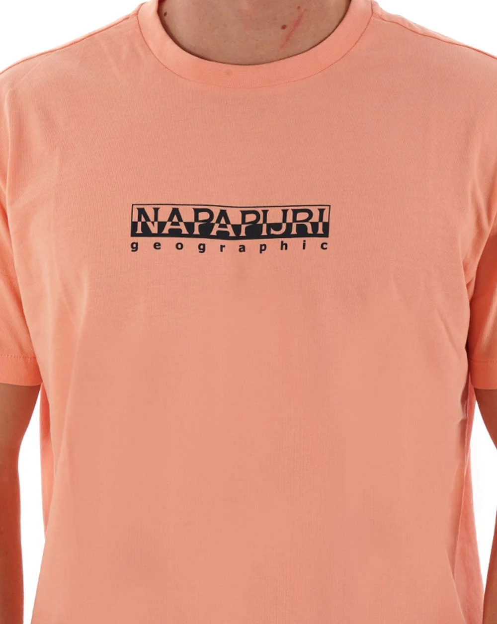 Napapijri S-Box T-shirt Pink Salmon - Image 2