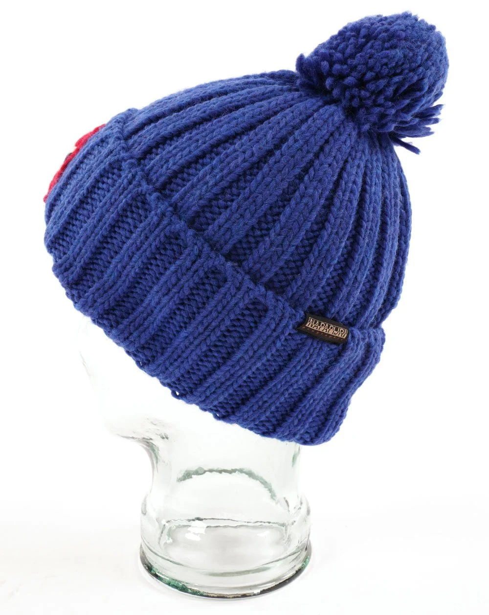 Napapijri Semiury Bobble Hat Blue - Image 2