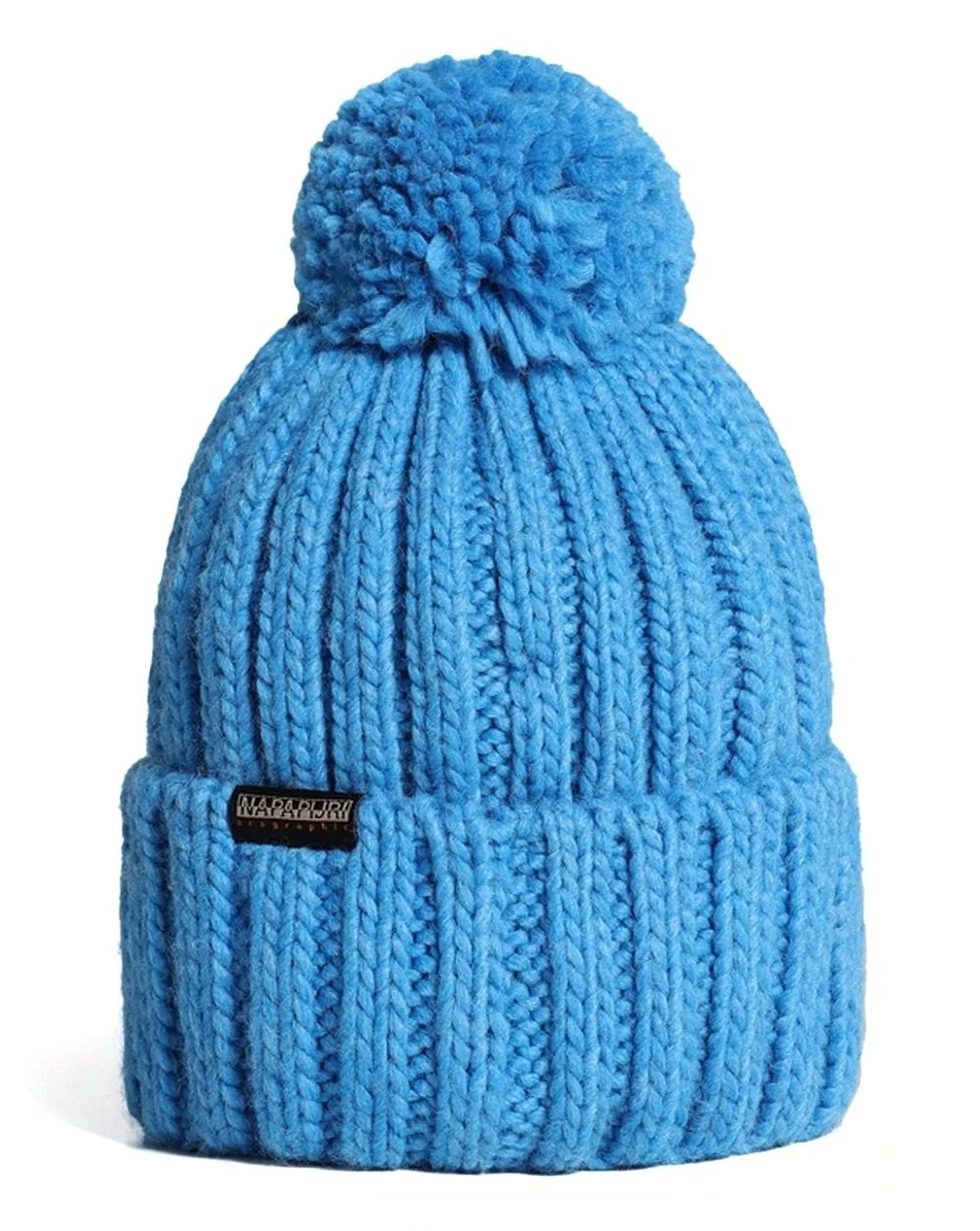 Napapijri Semiury Bobble Hat Blue Sapphire - Image 2