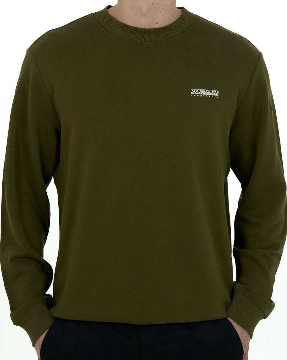Napapijri Small Box Sweatshirt Dark Olive