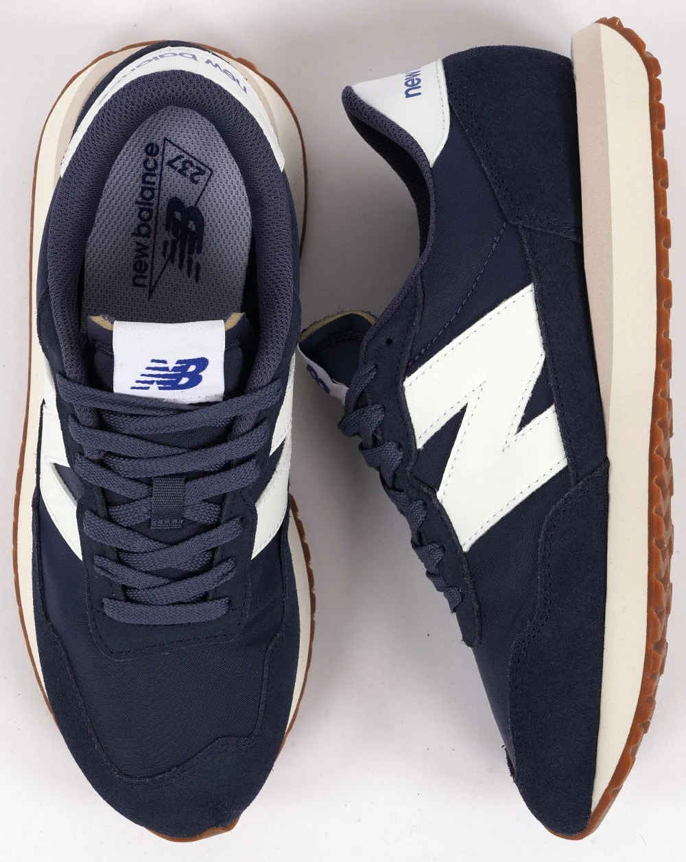 New Balance 237 Trainer Navy/White - Image 4