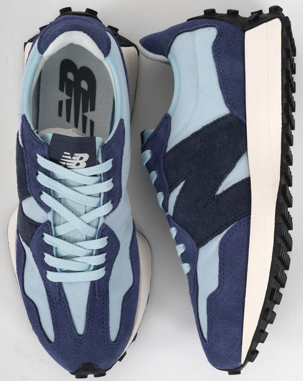 New Balance 327 Trainer Sky/Blue - Image 2