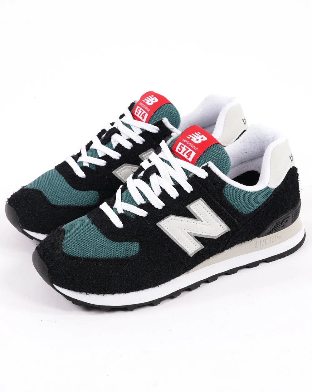 New Balance 574 Trainer Black/Blue - Image 2