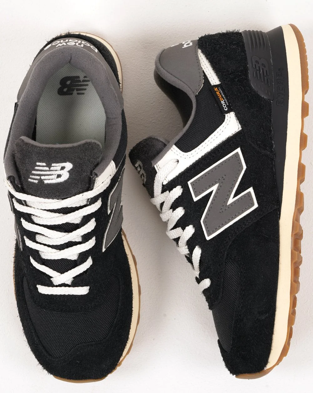 New Balance 574 Trainer Black/Grey - Image 4