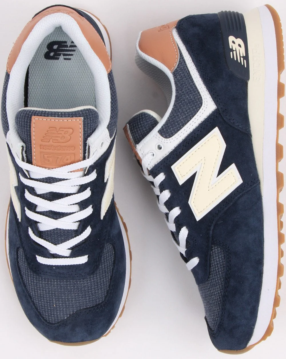 New Balance Ml574 Trainers Navy - Image 2