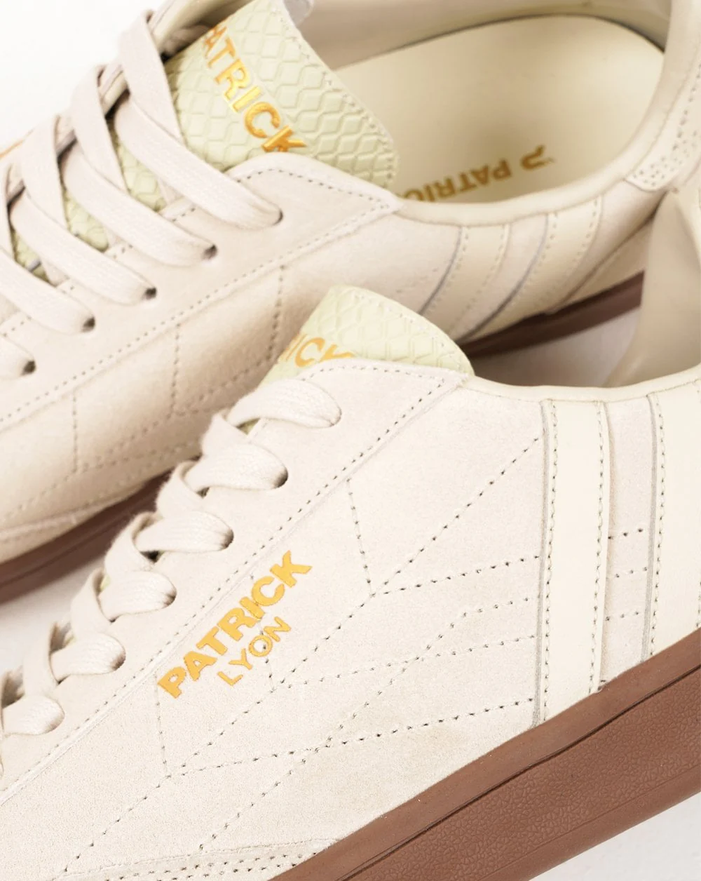 Patrick Lyon Trainers Off White/Gum - Image 3