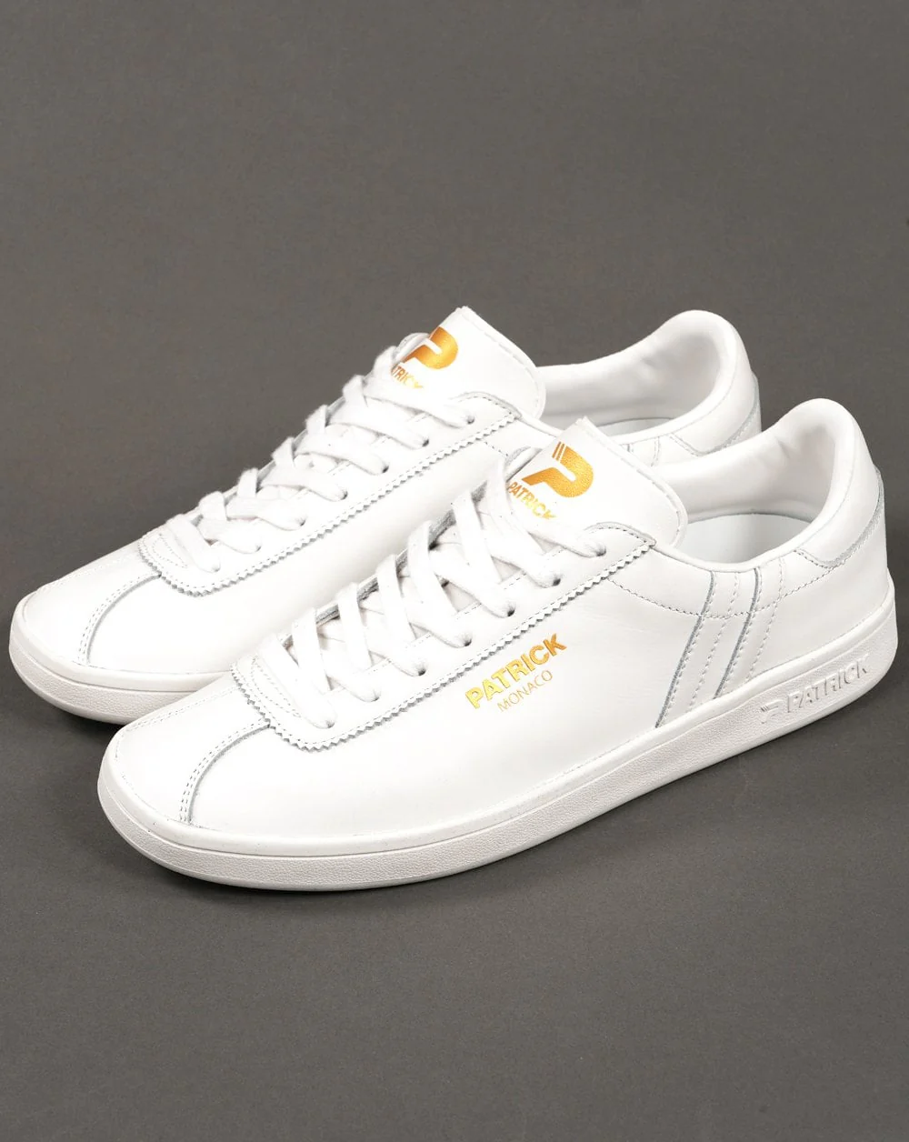 Patrick Monaco Trainers White Leather - Image 2