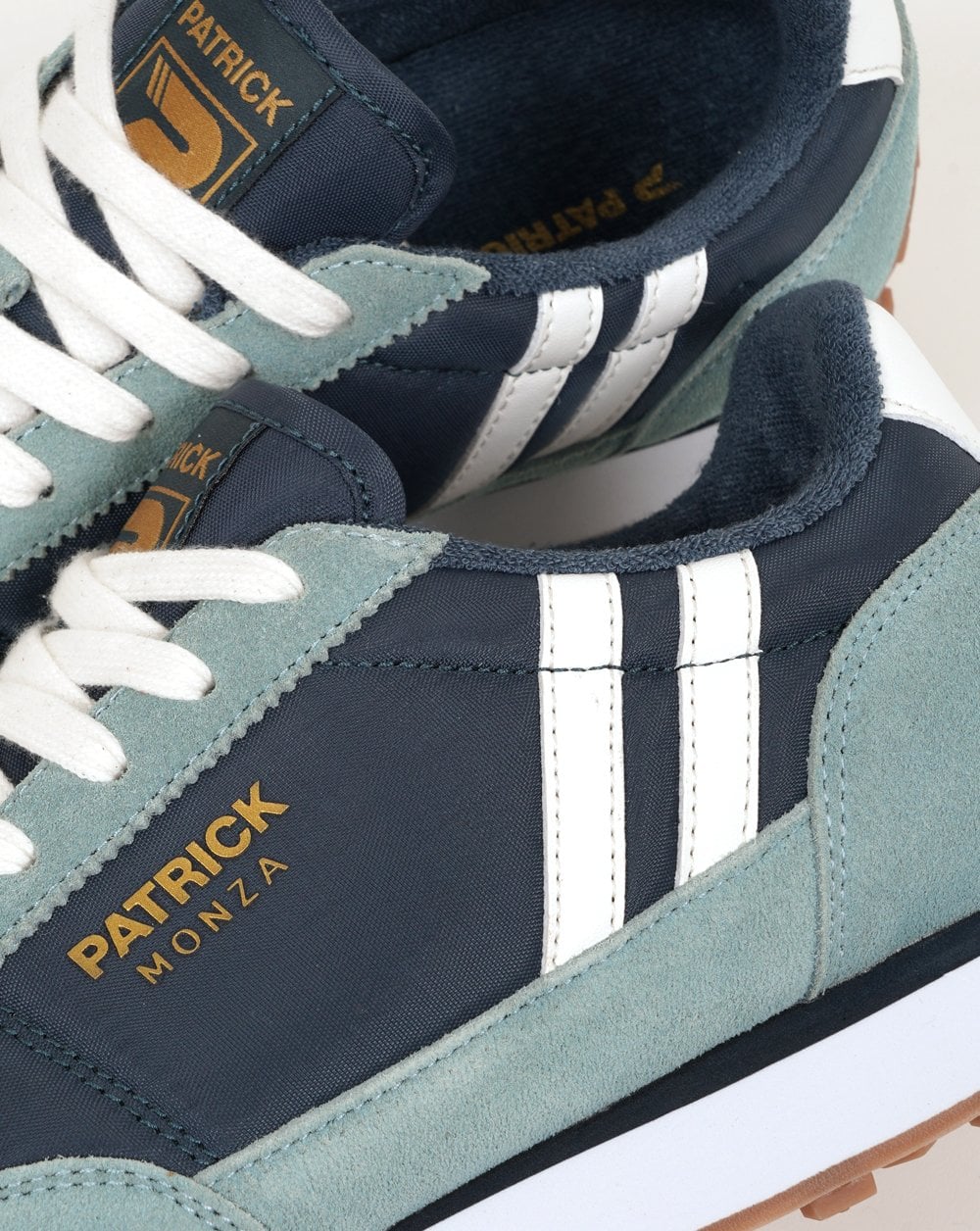 Patrick Monza Trainers Contrast Blue / White - Image 3