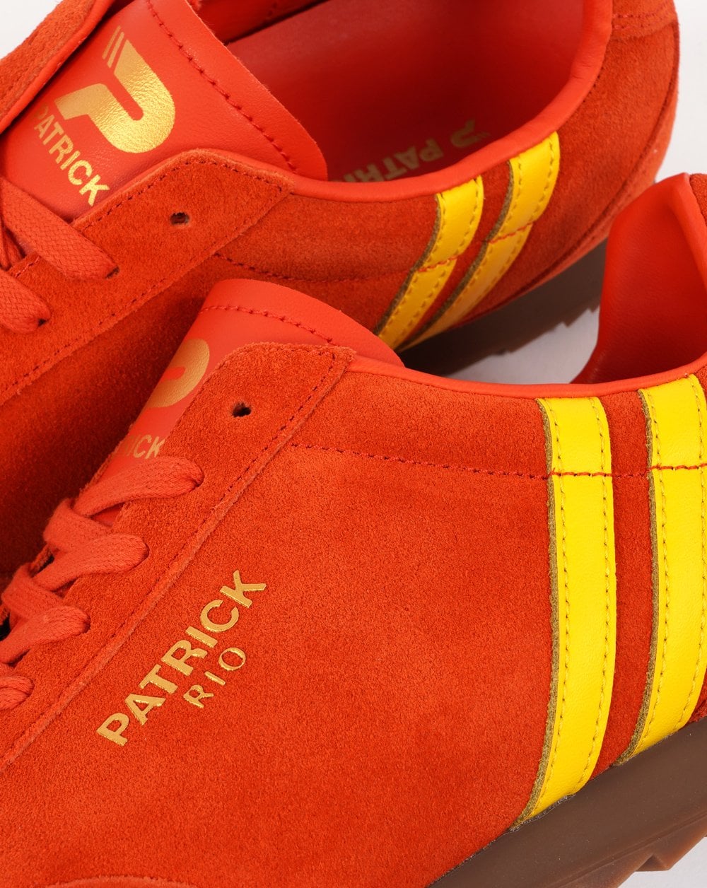 Patrick Rio Trainers Orange /Yellow - Image 3