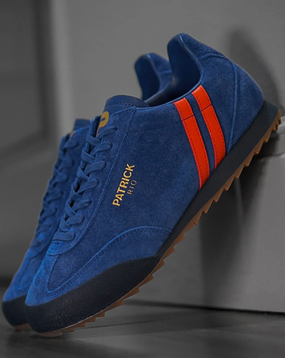 Patrick Rio Trainers Royal /  Red - Image 3