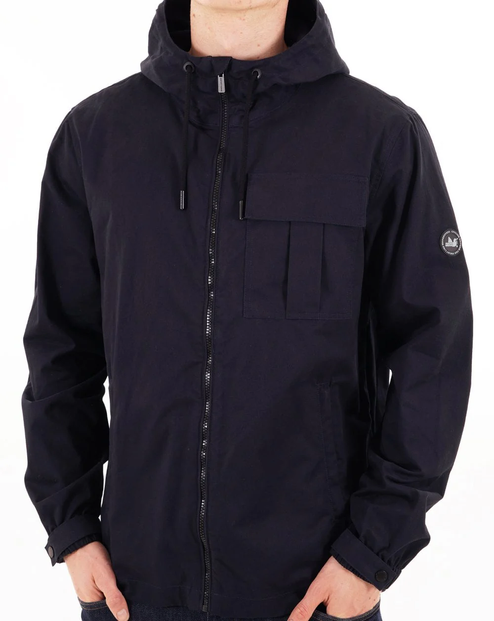 Peaceful Hooligan Coxon Jacket Navy - Image 2