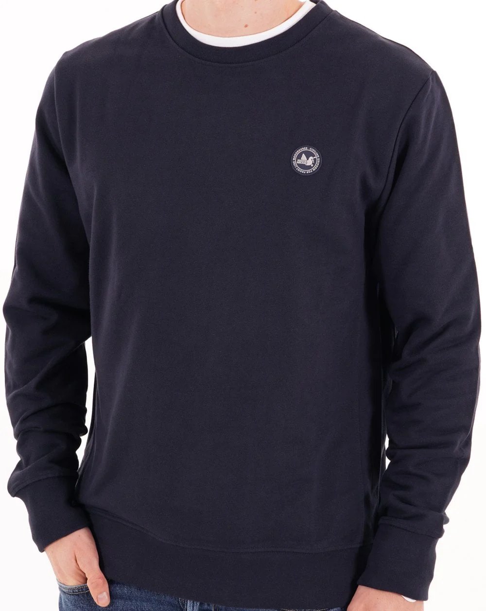 Peaceful Hooligan Crew Sweatshirt Navy - Image 3
