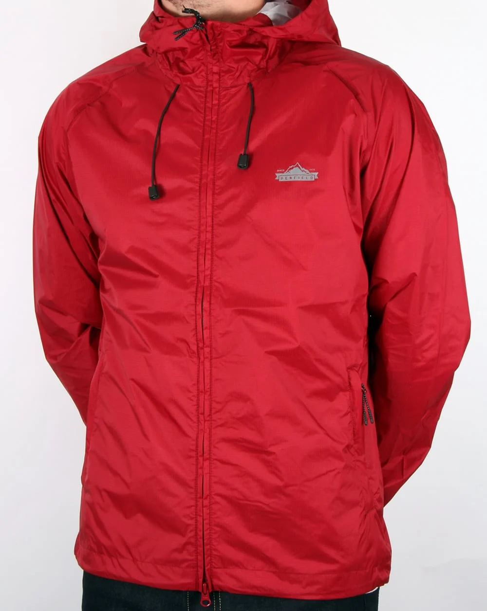 Penfield Travel Shell Jacket Red - Image 3