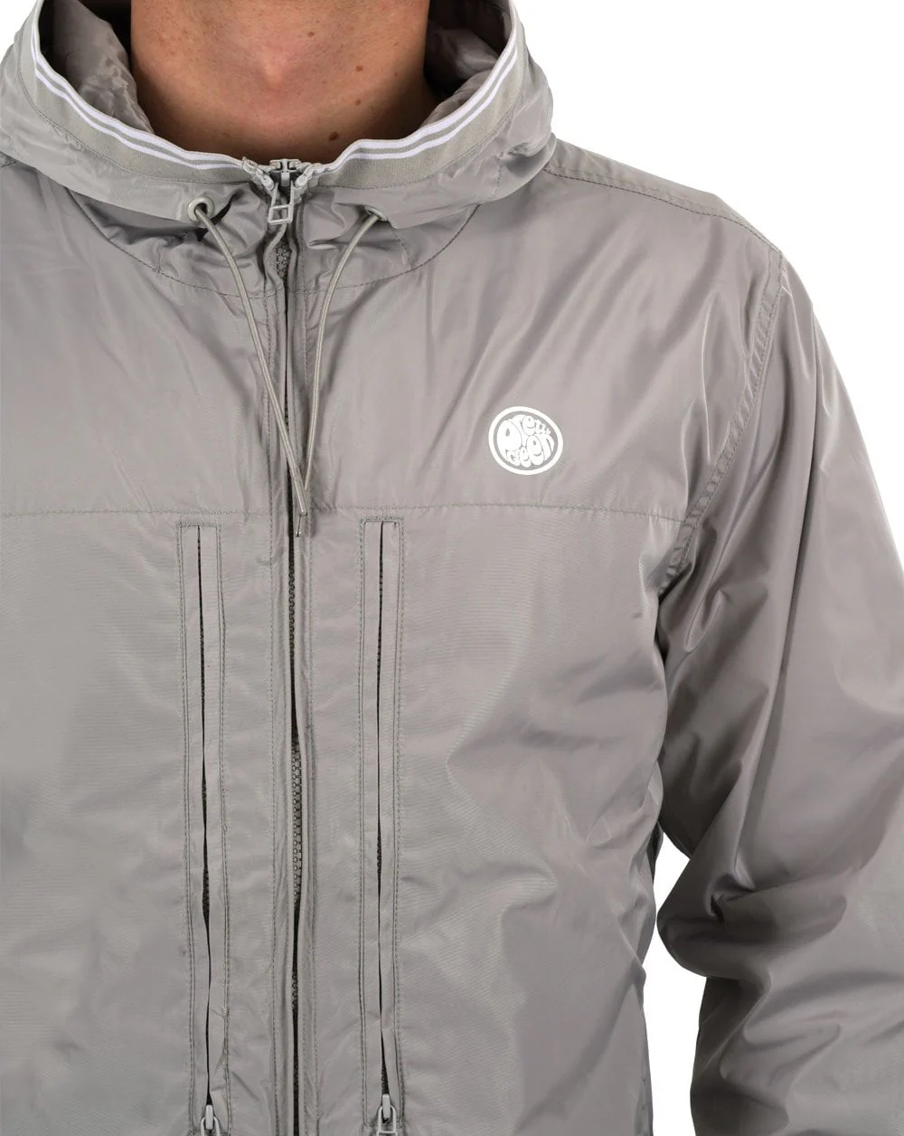 Pretty Green Allesley Nylon Jacket Grey - Image 2