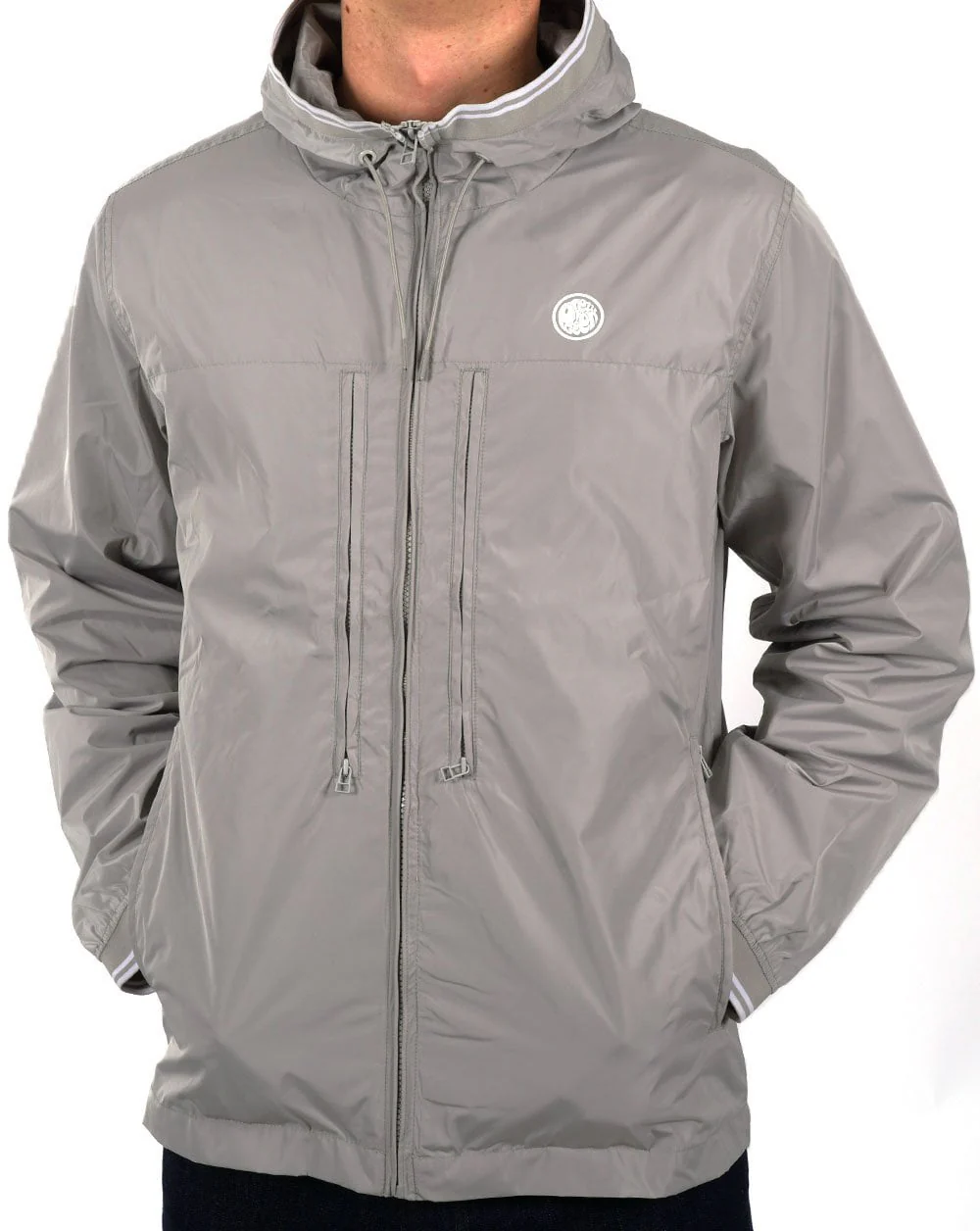 Pretty Green Allesley Nylon Jacket Grey - Image 3