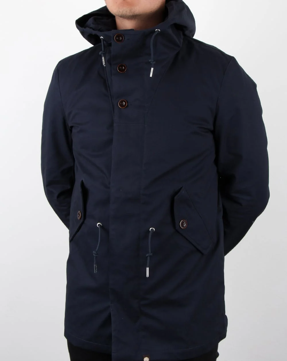 Pretty Green Baxter Parka Navy