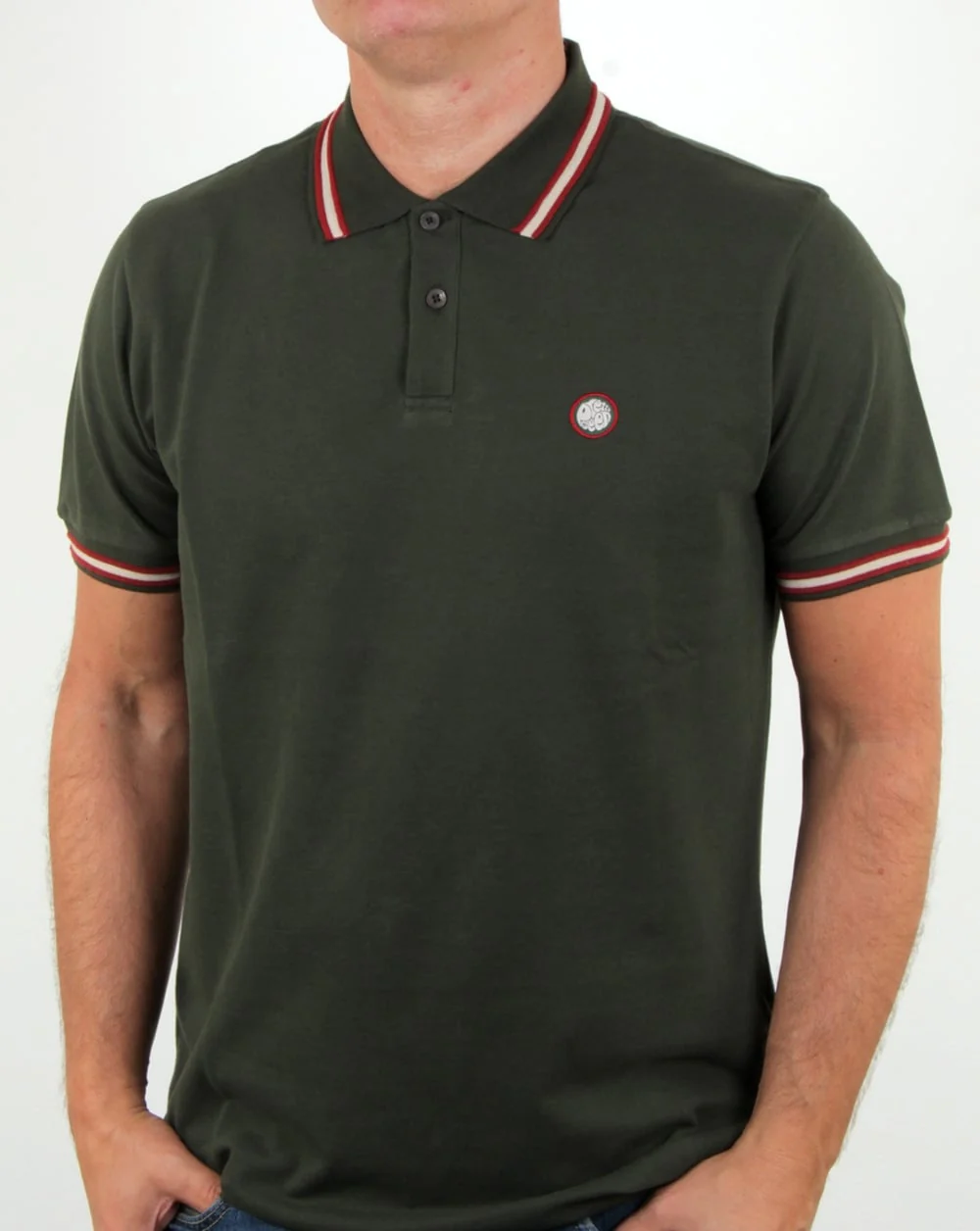 Pretty Green Bennett Polo Green