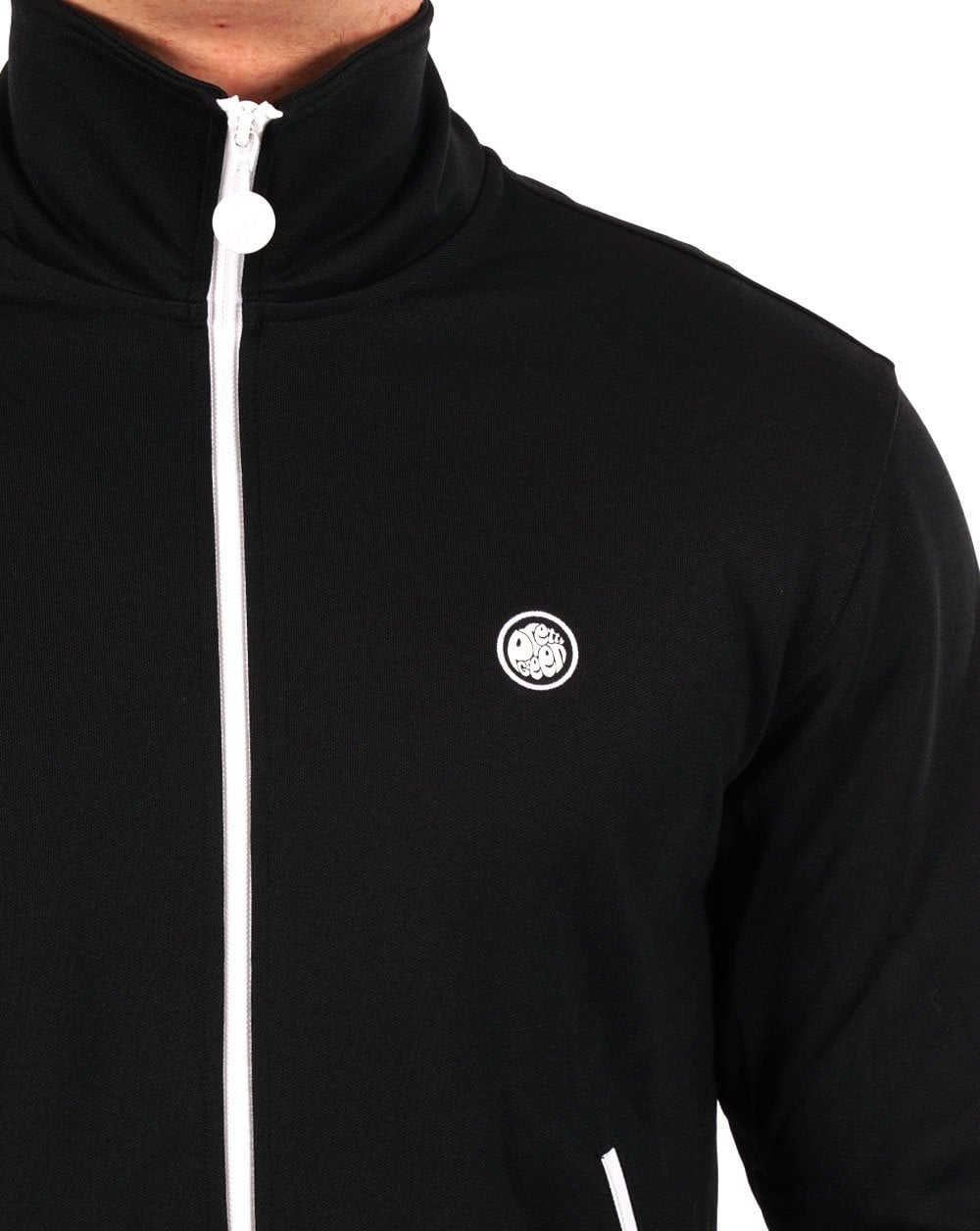 Pretty Green Boston Track Top Black - Image 3