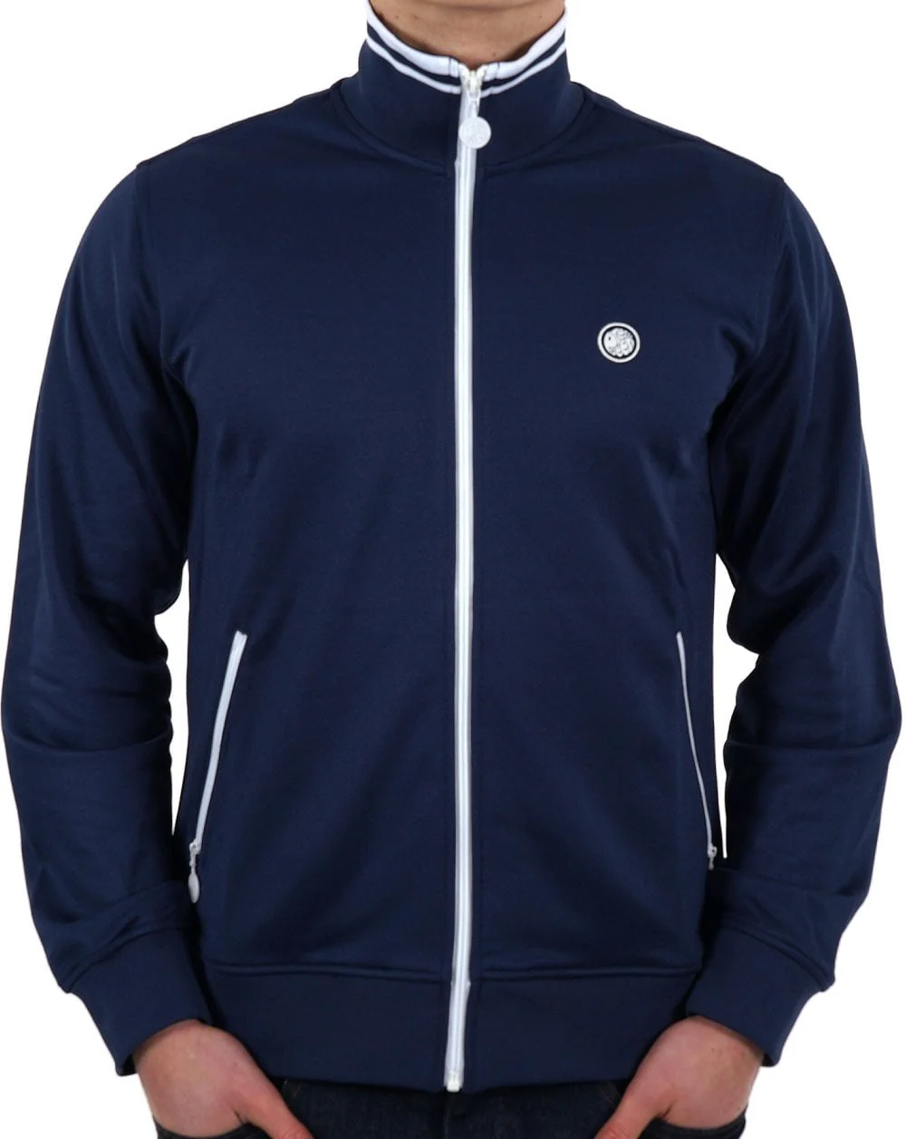 Pretty Green Boston Track Top Navy