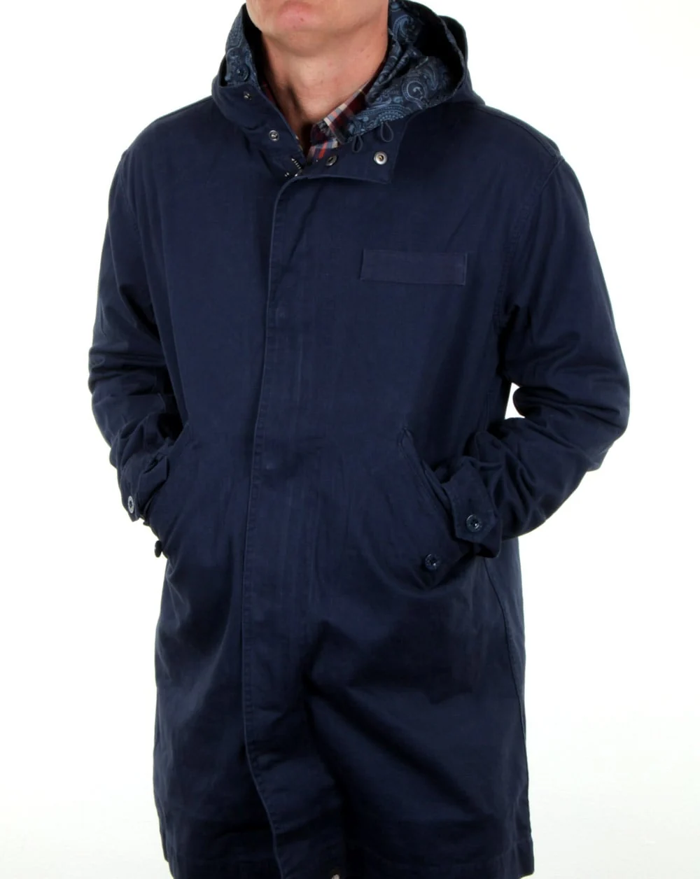 Pretty Green Cassidy Parka Navy - Image 2