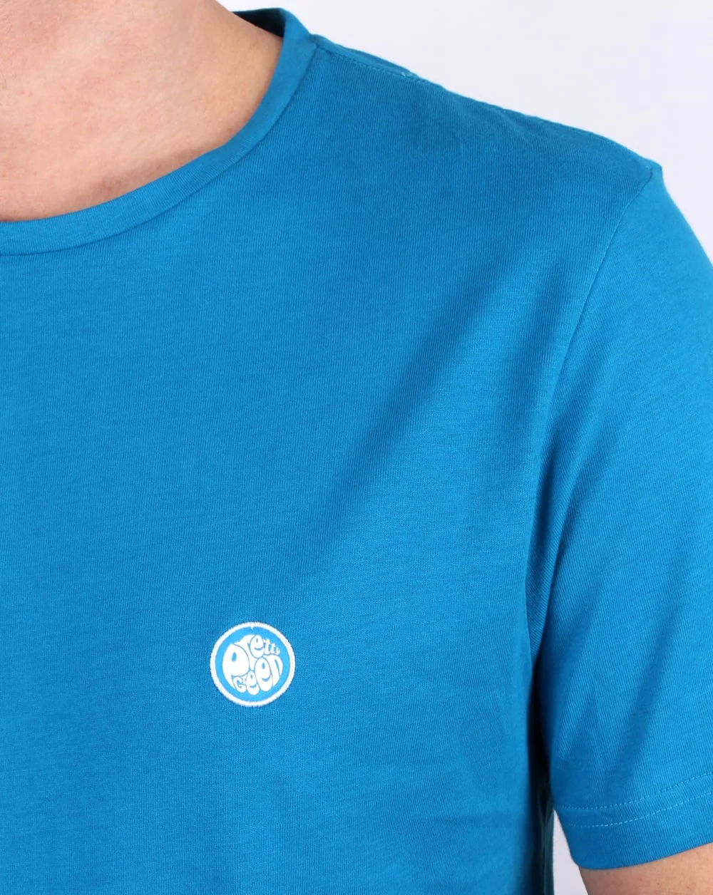 Pretty Green Crew Neck Tee Turquoise - Image 2