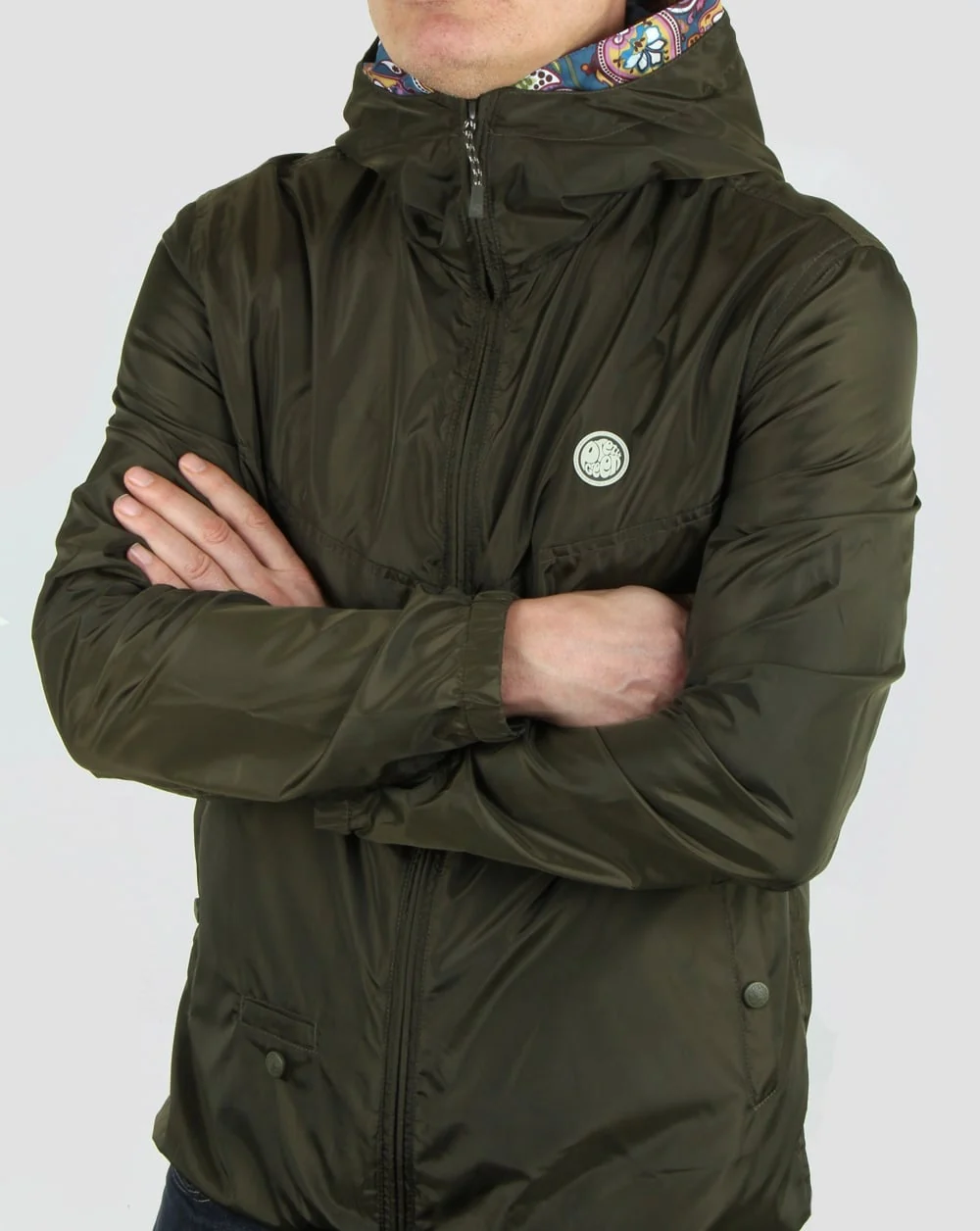 Pretty Green Darley Jacket Khaki - Image 3