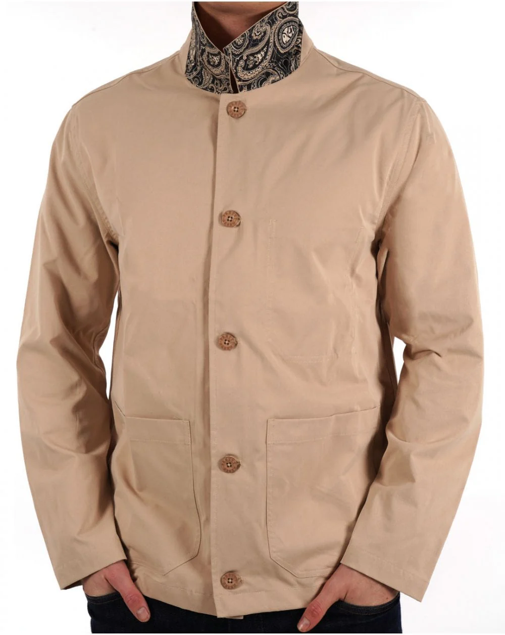Pretty Green Didsbury Jacket Sand - Image 2