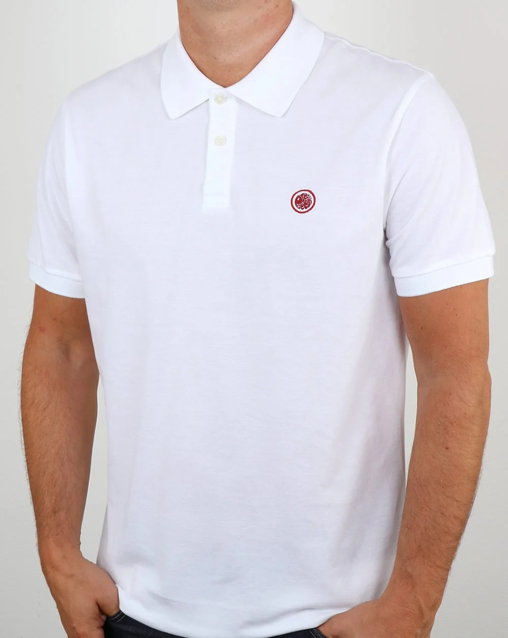 Pretty Green Hartford Polo Shirt White