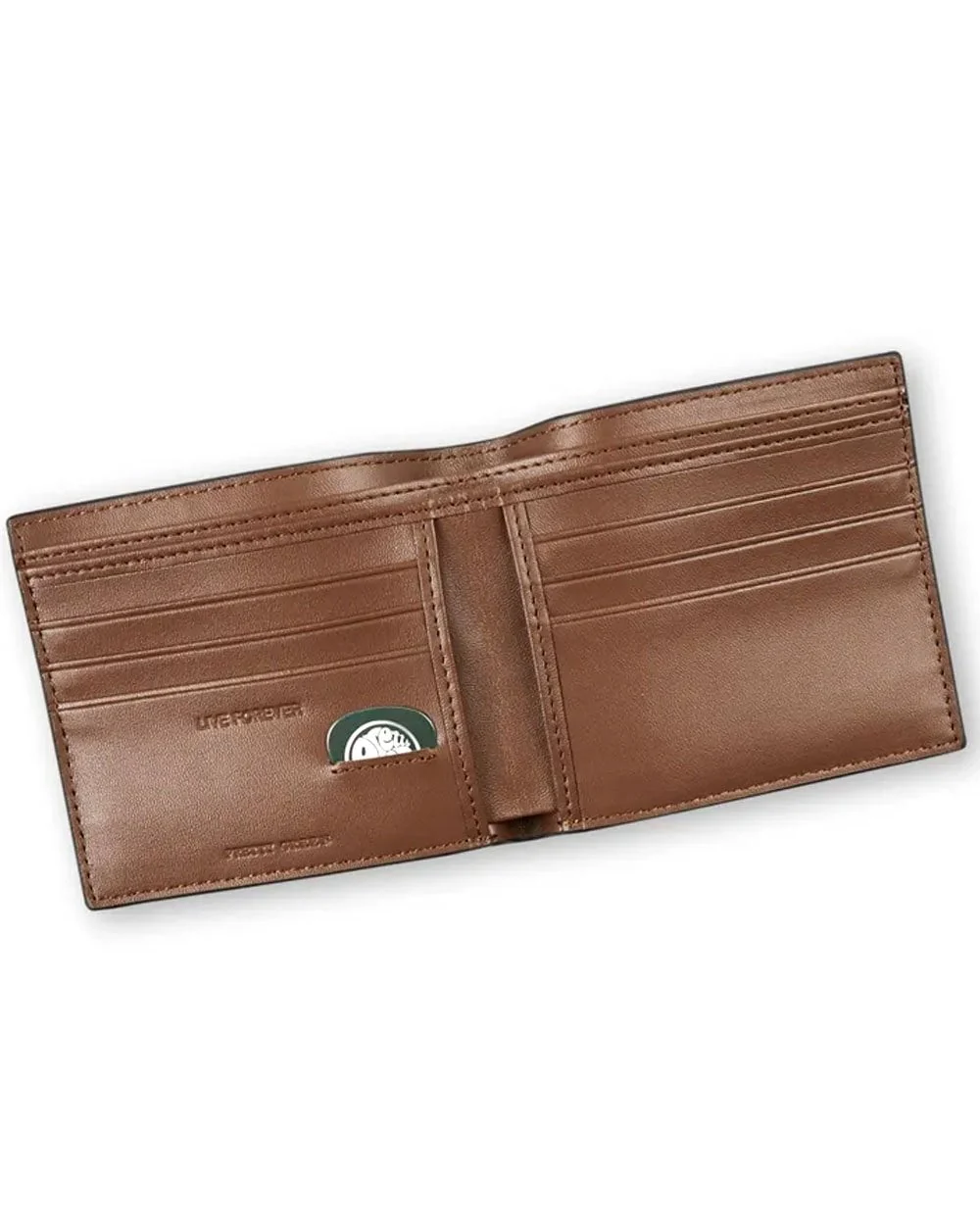 Pretty Green Marriot Paisley Bi-fold Wallet Blue - Image 2