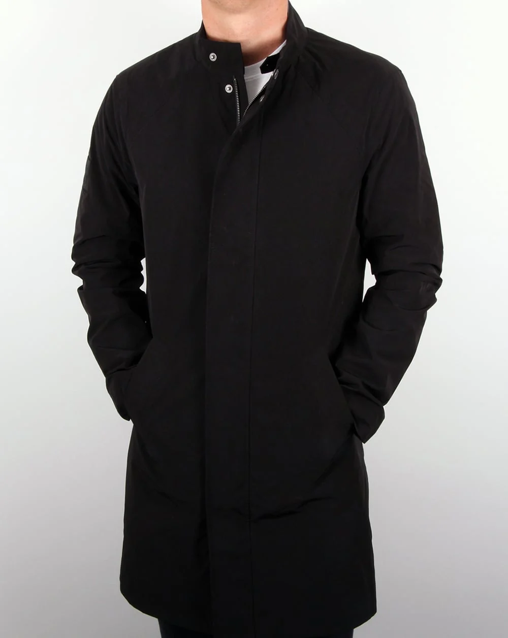 Pretty Green Millan Mac Black
