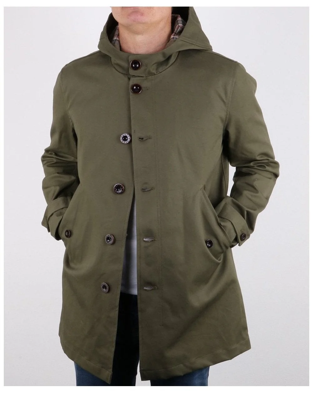 Pretty Green Millfield Jacket Khaki