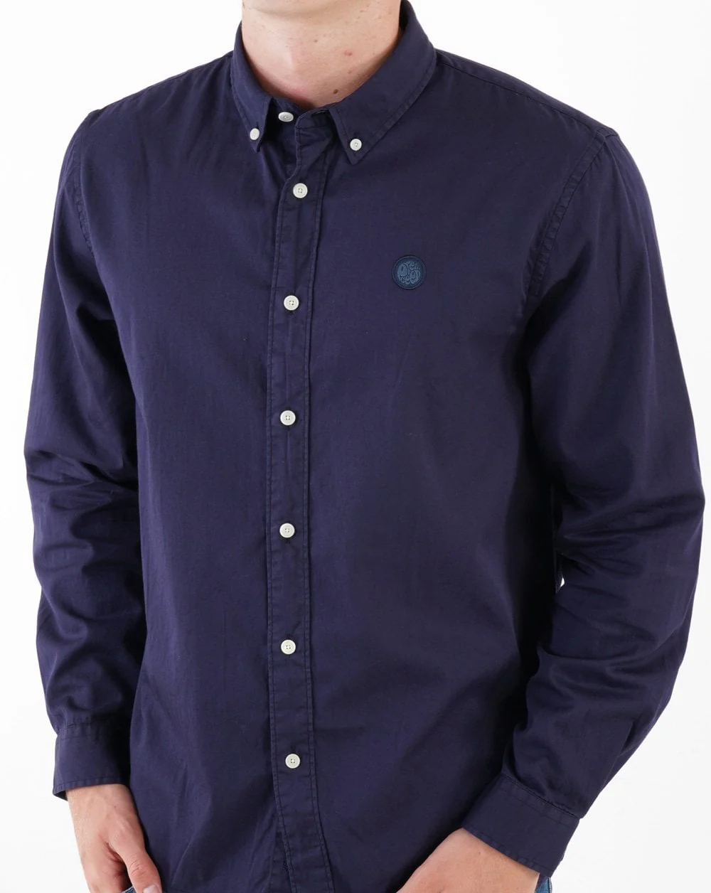 Pretty Green Rohini Shirt Navy - Image 2