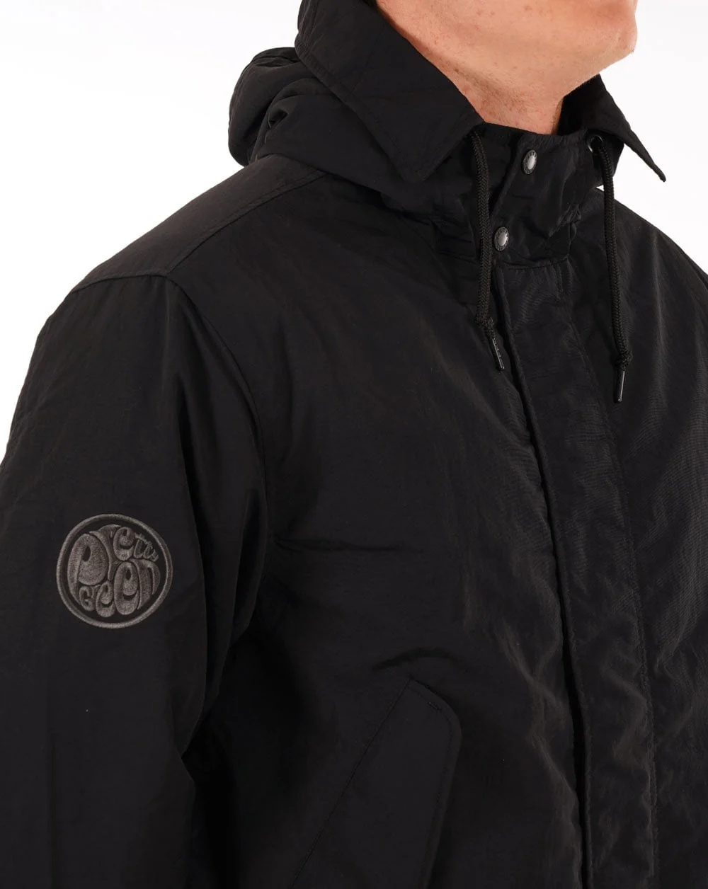 Pretty Green Sheraton Parka Black - Image 2