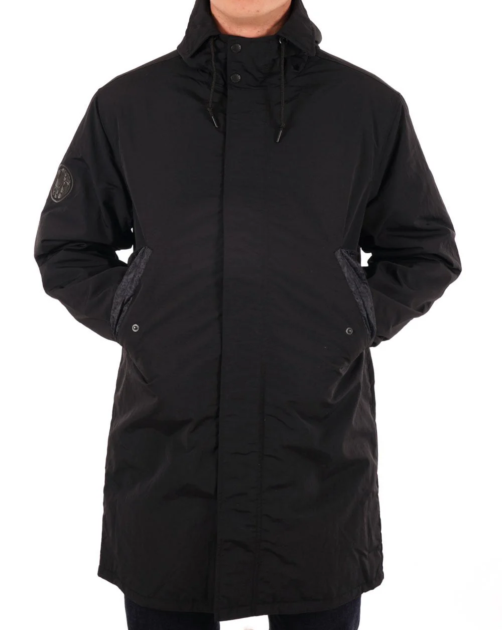 Pretty Green Sheraton Parka Black - Image 3